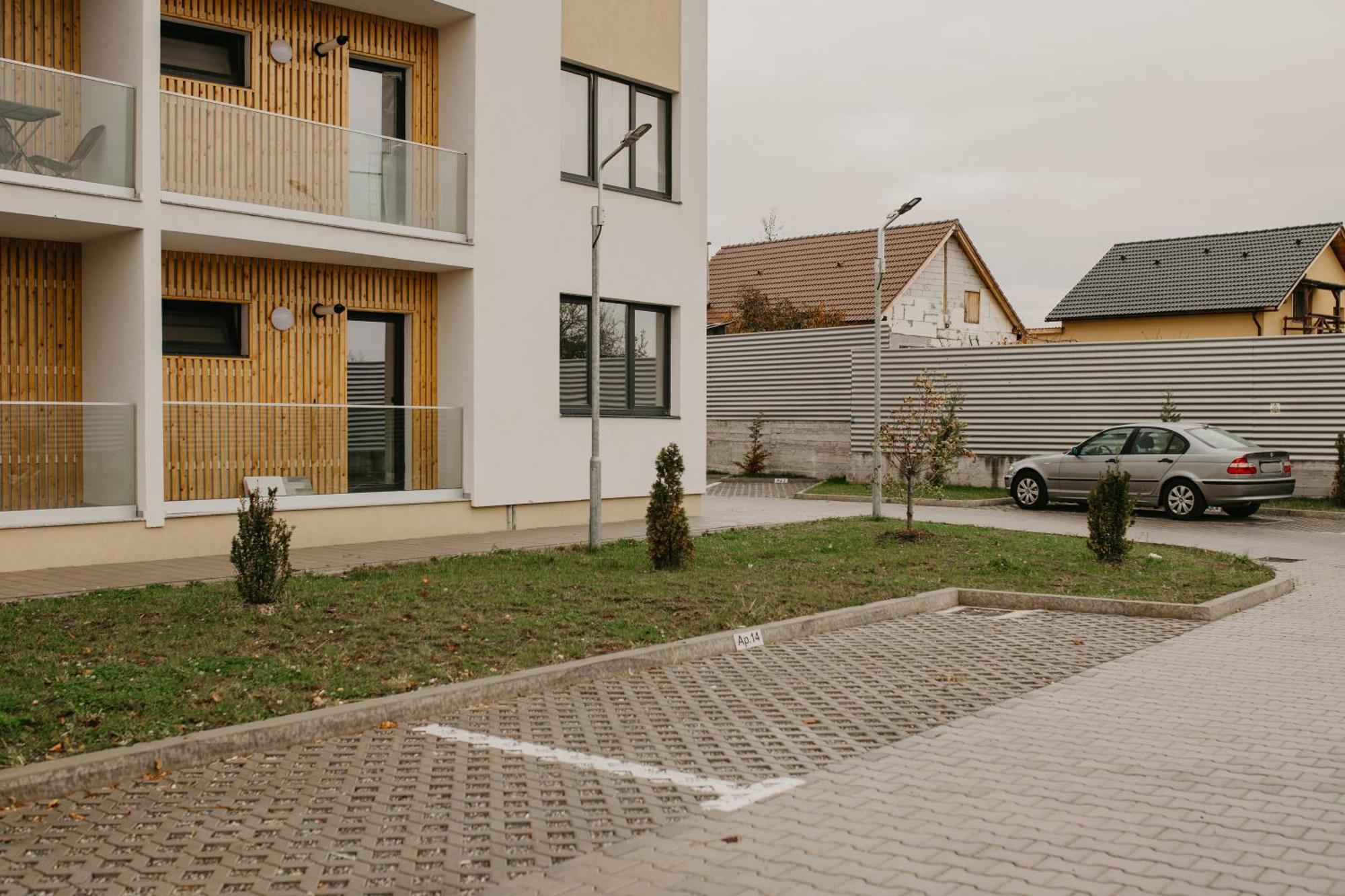 Amazing Mountain View Apartment Nagyszeben Kültér fotó